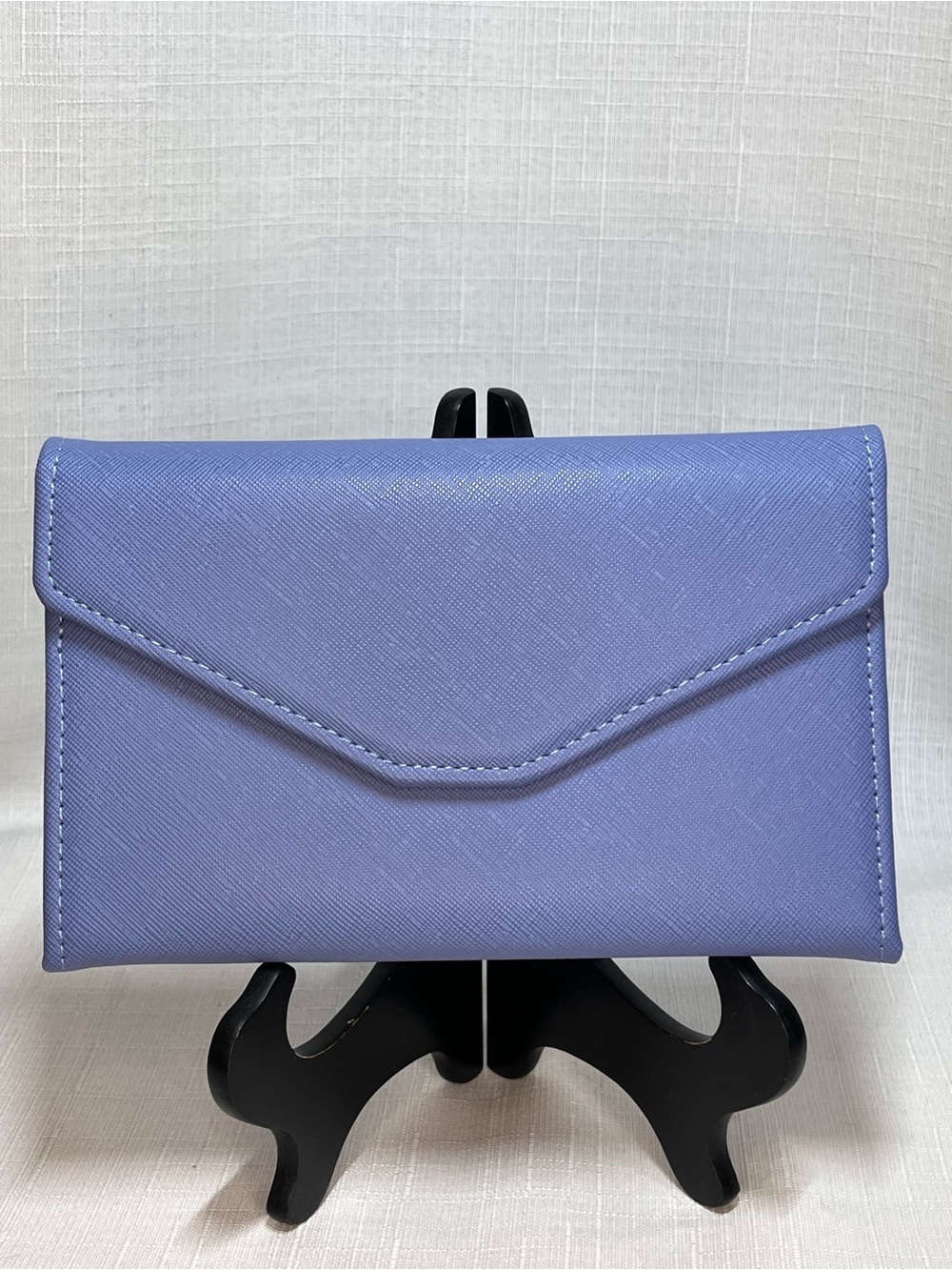 🇺🇸 Zoppen Lavender Travel Wallet Passport Holder Organizer New